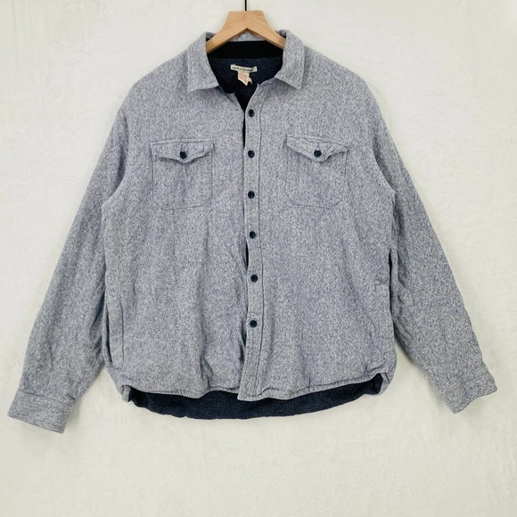 Carbon2Cobalt Other - Carbon2Cobalt Shirt Mens Large Long Sleeve Button Up Thermal Lined Heavy